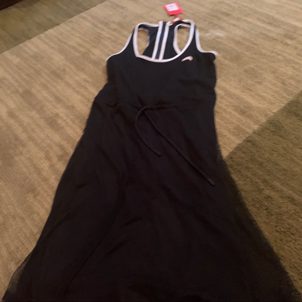 New cute mesh dress with lining and detail